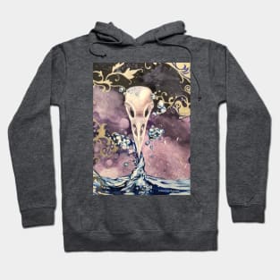 Raven Transforming - large image Hoodie